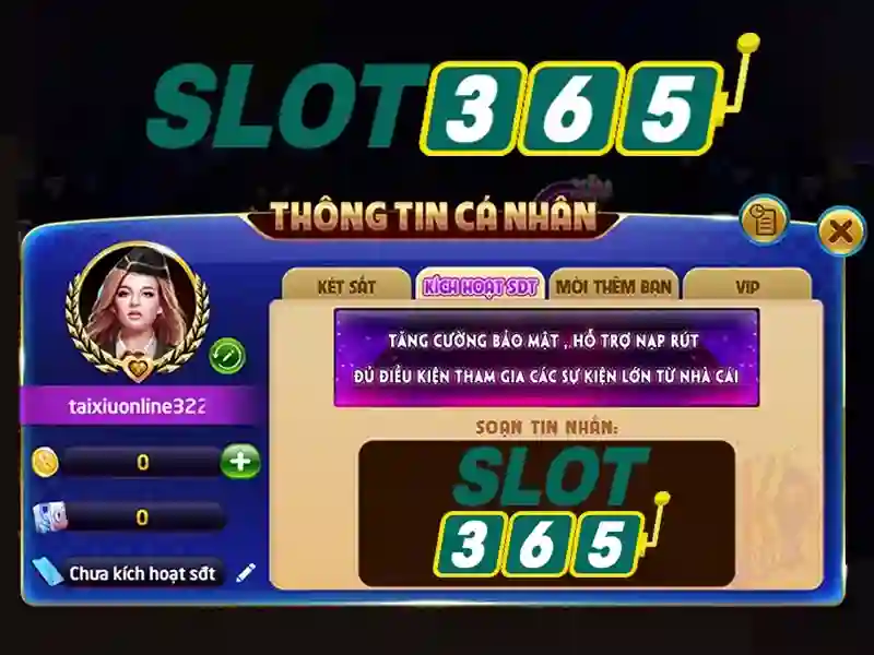 Đăng Nhập Slot365 – Trải Nghiệm Đỉnh Cao Trong Thế Giới Slot365 Bet