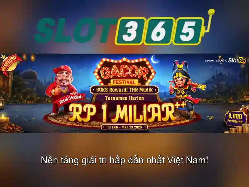 SLOT365 – Nạp Tiền Slot365 Nhanh Chóng, Trải Nghiệm Chơi Slot Đỉnh Cao 2026