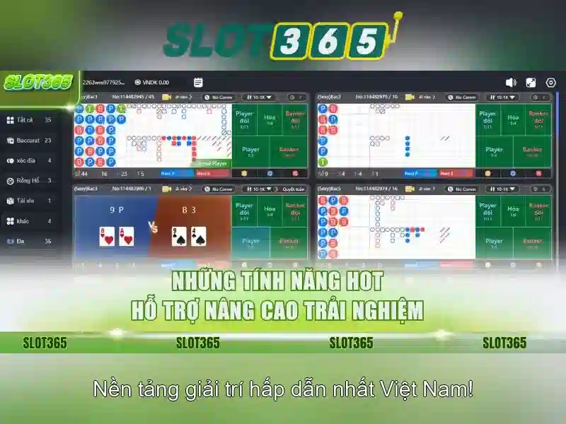 trải nghiệm slot